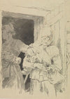 Illustrasjon til ‘En SignekjÃ¦rring’ i P. Chr. AsbjÃ¸rnsen, Norske Folke- og Huldre-Eventyr i Udvalg, KjÃ¸benhavn 1879