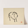 Illustrated book of horses Pl.01 (18th Century) by Tsurusawa Tansaku