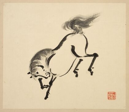 Illustrated book of horses Pl.04 (18th Century) — size preview