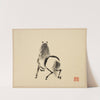 Illustrated book of horses Pl.08 (18th Century) by Tsurusawa Tansaku