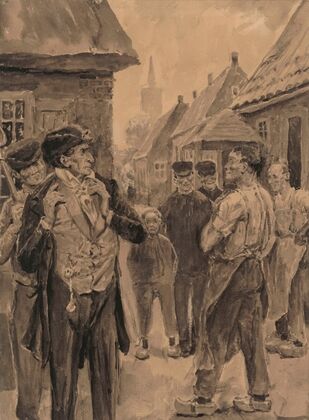 Illustration For the Works of Hendrik Conscience