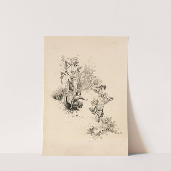 Illustration from A Midsummer night’s dream (1901) by Fanny Railton