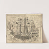 Illustration of a Dutch Ship (circa 1854)