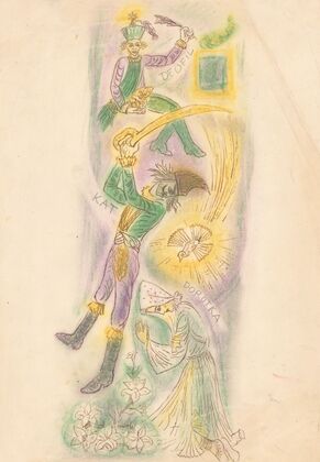 Illustration of the Legend of Saint Dorothea II.