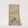 Illustration of Zhang Qi’s Poem on the Cold Mountain Temple (mid- to late 1700s) by Ike Taiga