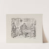 Illustrations for The Universal songster Pl.03 by George Cruikshank