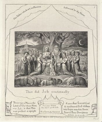 Illustrations of the book of Job Pl.02