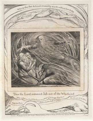Illustrations of the book of Job Pl.14