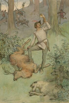 Illustrations to As you like it Pl.02 (1901-1910)