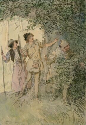 Illustrations to As you like it Pl.22 (1901-1910)