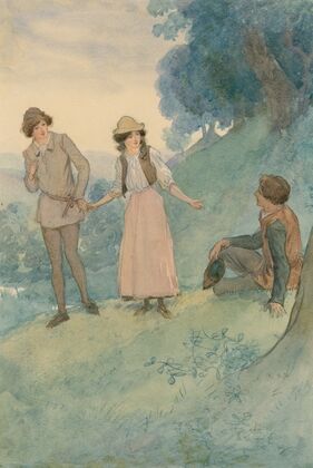 Illustrations to As you like it Pl.26 (1901-1910) — size preview