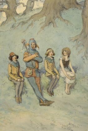 Illustrations to As you like it Pl.30 (1901-1910)