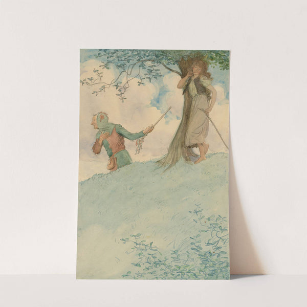 Illustrations to As you like it Pl.33 (1901-1910) by Hugh Thomson