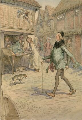 Illustrations to Merry wives of Windsor Pl.08 (1910)