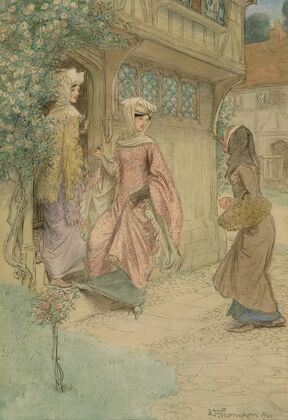 Illustrations to Merry wives of Windsor Pl.13 (1910) — size preview
