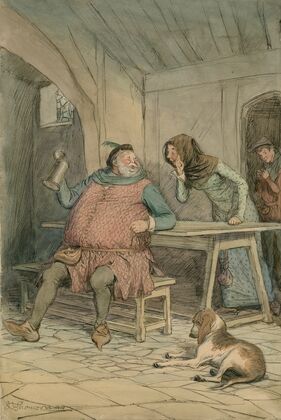 Illustrations to Merry wives of Windsor Pl.16 (1910)