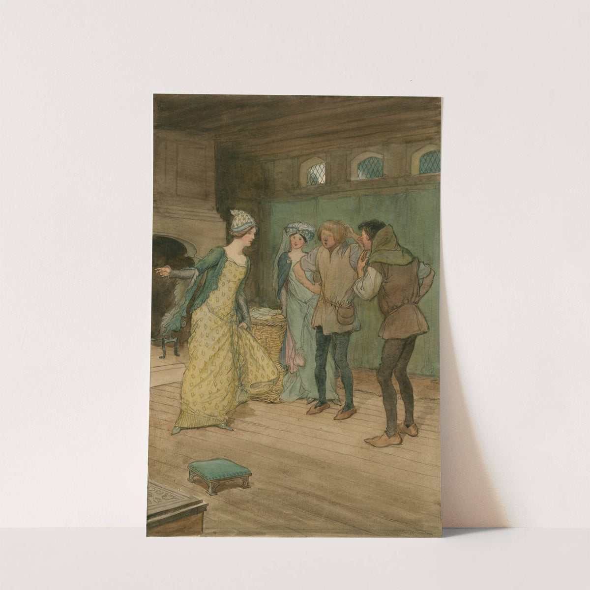 Illustrations to Merry wives of Windsor Pl.19 (1910) by Hugh Thomson