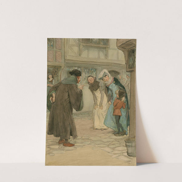 Illustrations to Merry wives of Windsor Pl.25 (1910) by Hugh Thomson