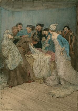 Illustrations to Merry wives of Windsor Pl.26 (1910) — size preview