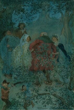 Illustrations to Merry wives of Windsor Pl.30 (1910)
