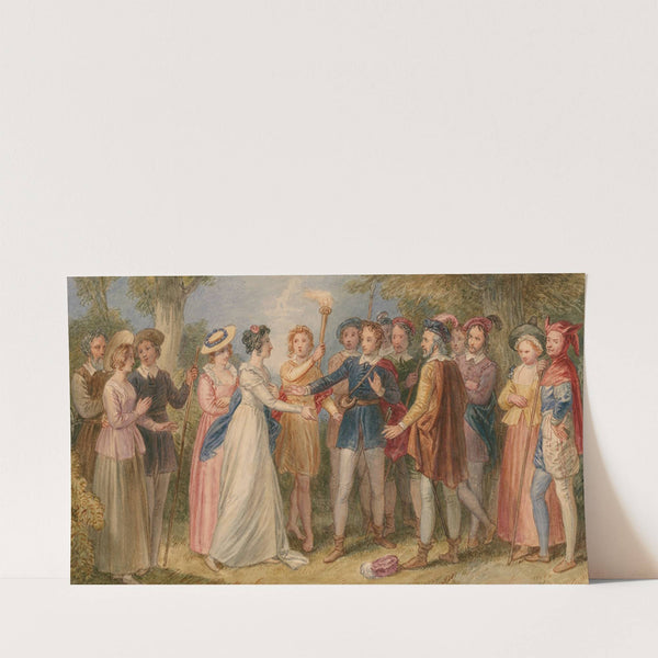 Illustrations to Shakespeare Pl.018 (19th century) by John Massey Wright