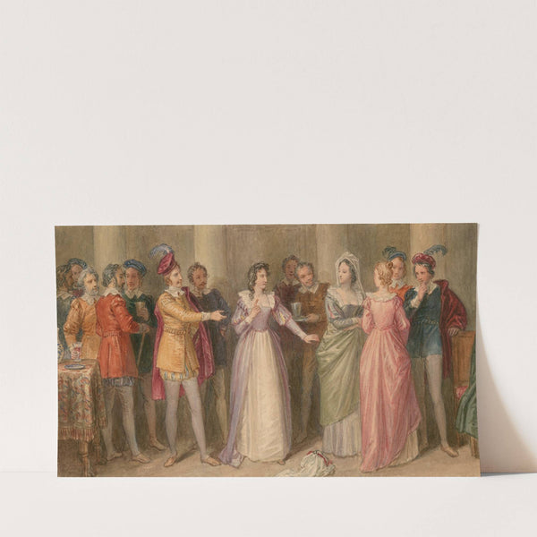 Illustrations to Shakespeare Pl.020 (19th century) by John Massey Wright