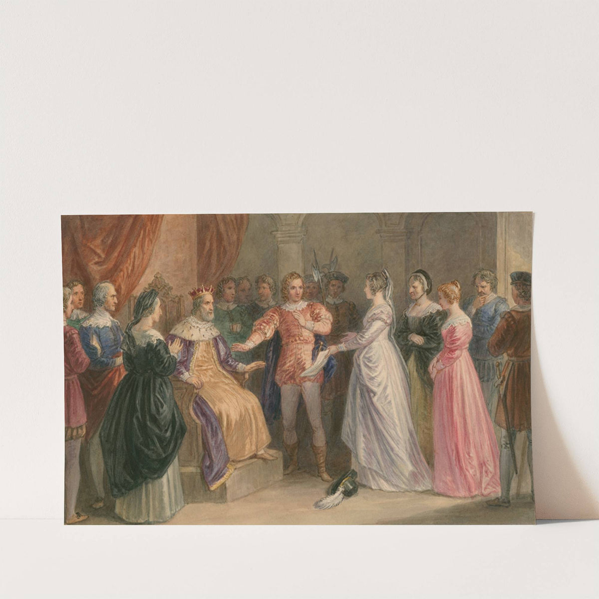 Illustrations to Shakespeare Pl.028 (19th century) by John Massey Wright