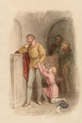 Illustrations to Shakespeare Pl.042 (19th century) — size preview