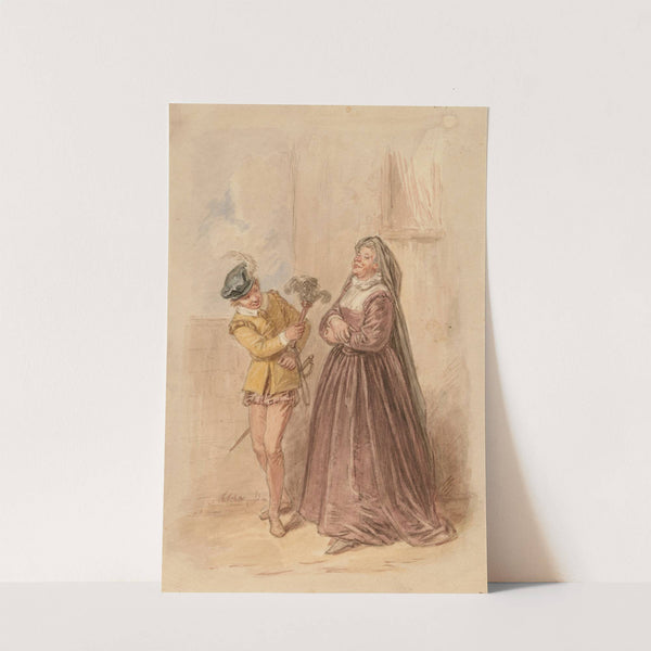 Illustrations to Shakespeare Pl.045 (19th century) by John Massey Wright