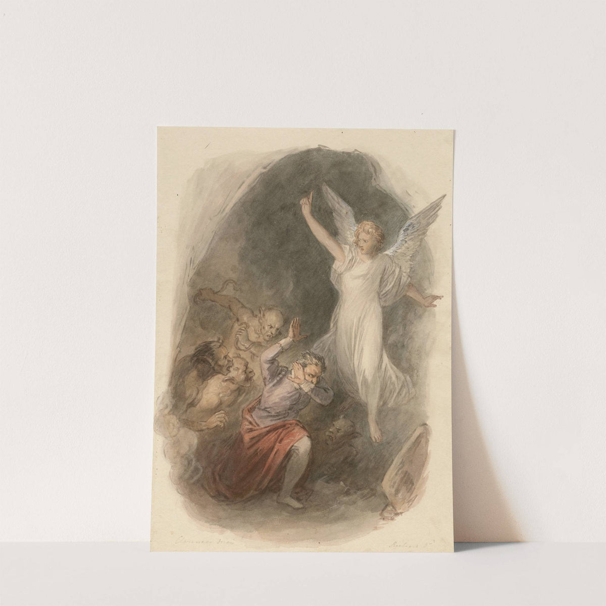 Illustrations to Shakespeare Pl.047 (19th century) by John Massey Wright