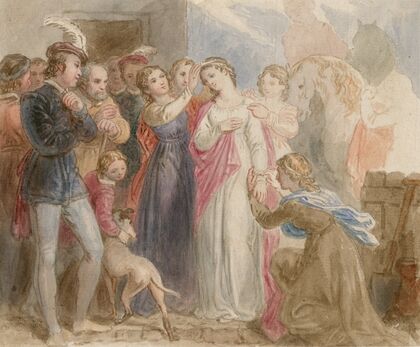 Illustrations to Shakespeare Pl.076 (19th century)
