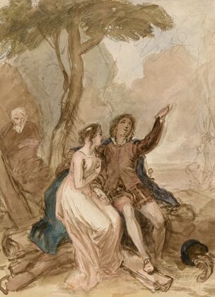 Illustrations to Shakespeare Pl.094 (19th century)