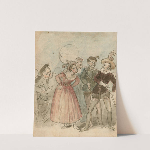 Illustrations to Shakespeare Pl.098 (19th century) by John Massey Wright
