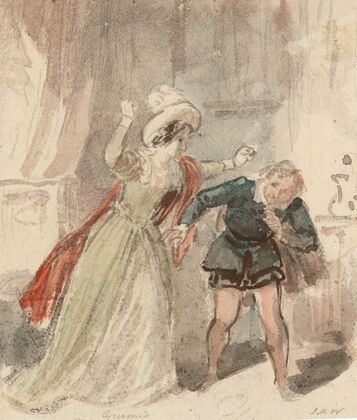 Illustrations to Shakespeare Pl.100 (19th century)