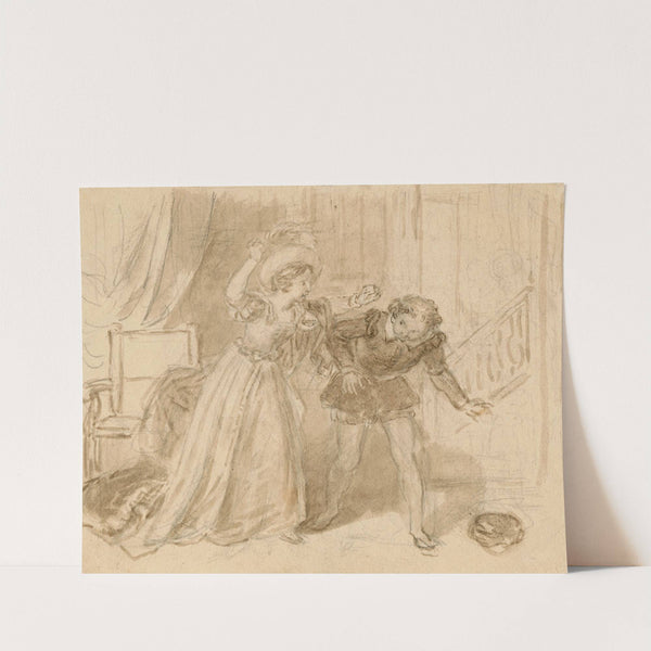 Illustrations to Shakespeare Pl.101 (19th century) by John Massey Wright