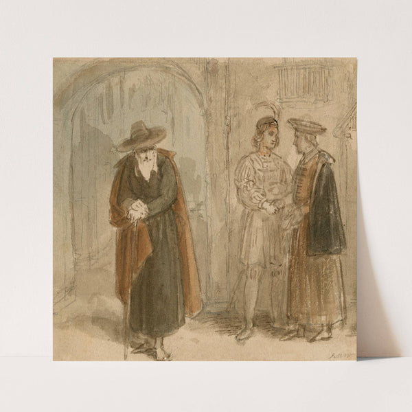 Illustrations to Shakespeare Pl.102 (19th century) by John Massey Wright