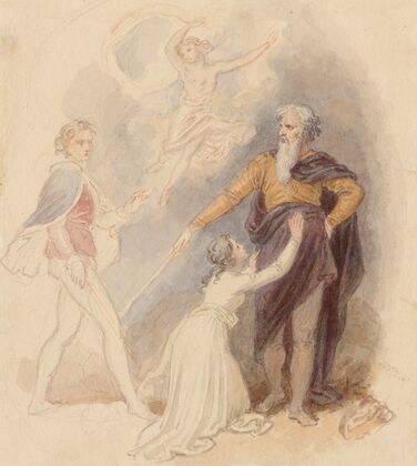 Illustrations to Shakespeare Pl.105 (19th century)