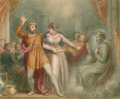 Illustrations to Shakespeare Pl.107 (19th century) — size preview