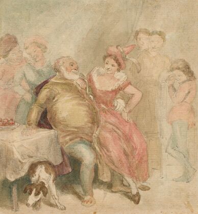 Illustrations to Shakespeare’s Falstaff plays Pl.03 (19th century)