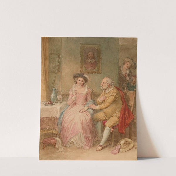 Illustrations to Shakespeare’s Falstaff plays Pl.09 (19th century) by John Massey Wright