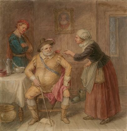 Illustrations to Shakespeare’s Falstaff plays Pl.11 (19th century)
