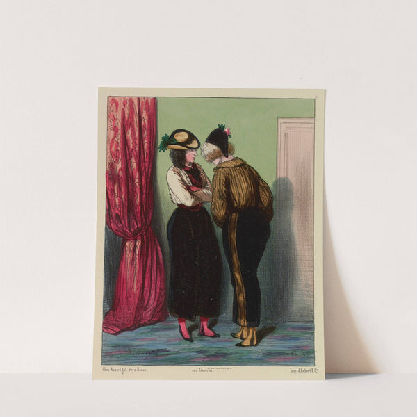 Ils vont venir (1840) by Paul Gavarni