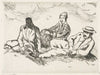 Im Freien (Robert Walser mit Frau und einem Bekannten) (1909-1915)