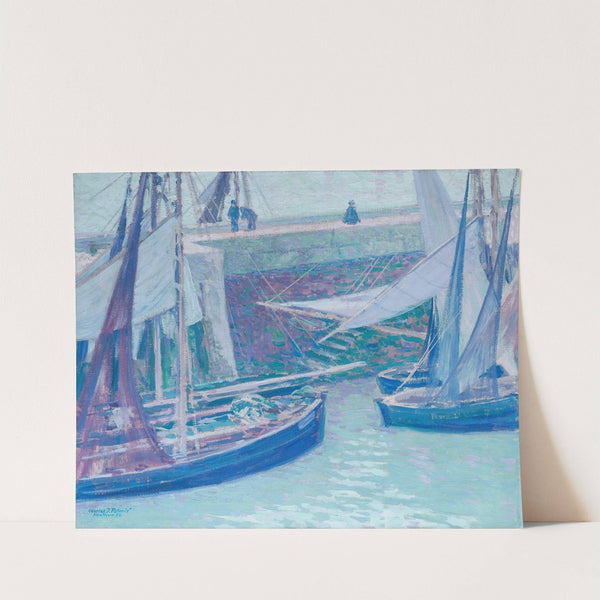 Im Hafen von Honfleur (1906) by Charles Johann Palmié