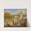 Im Klosterhof by Franz Xaver Lair
