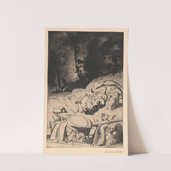 Im Schweren Feuer (1918) by Erich Erler