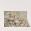 Im Wurstelprater in Wien by Ferdinand Weckbrodt