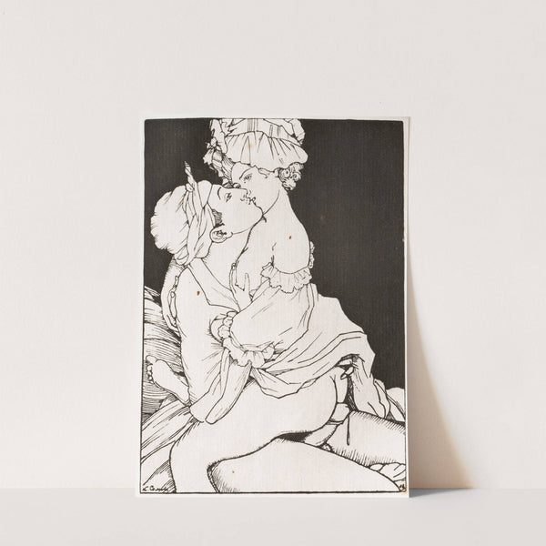 Image from Somov’s ‘Livre de la marquise’ 5 by Konstantin Andreevich Somov