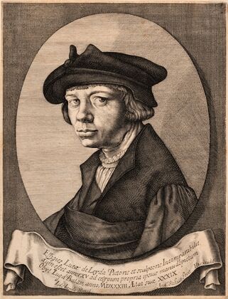Image of Lucas van Leyden. Painter and sculptor (circa 1620)