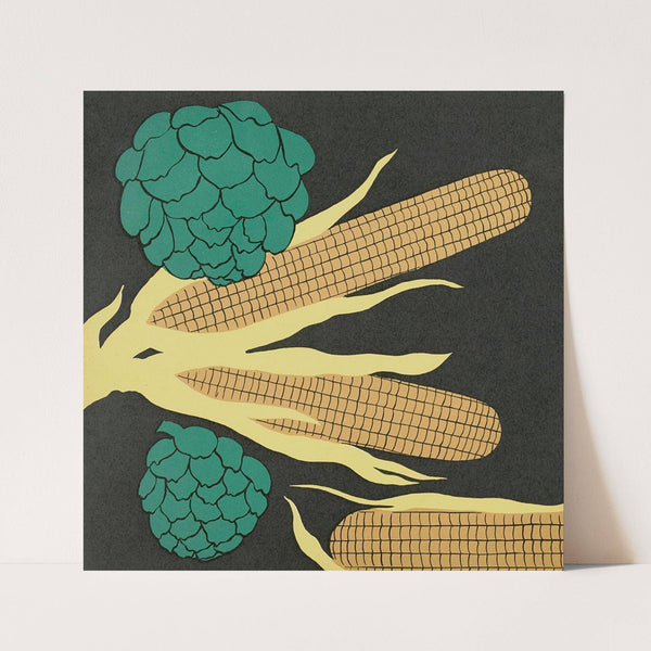 Images à colorier, Des Légumes Pl.11 (1935) by Elena Pavlovna Gertik